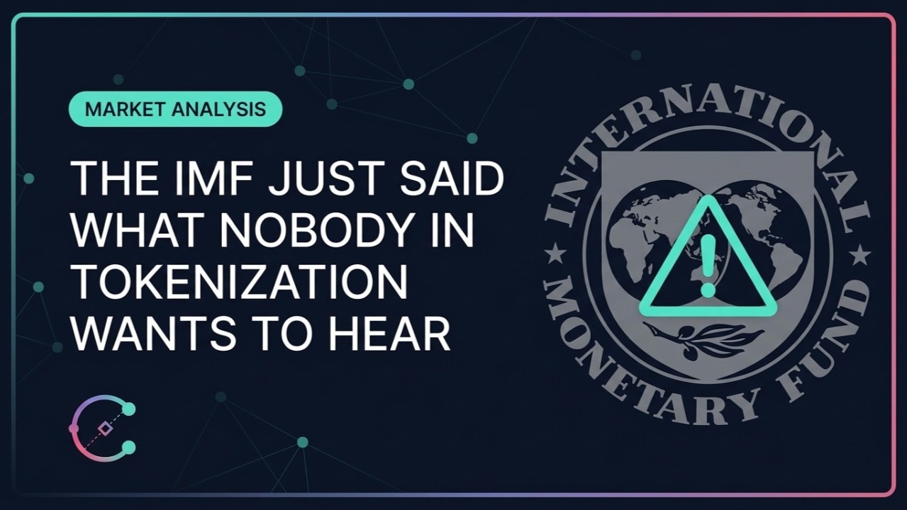 IMF tokenization report warning on systemic risk in tokenized finance | Commodara