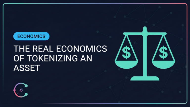Tokenization costs breakdown of setup, ongoing, and hidden economics of bringing assets on-chain | Commodara