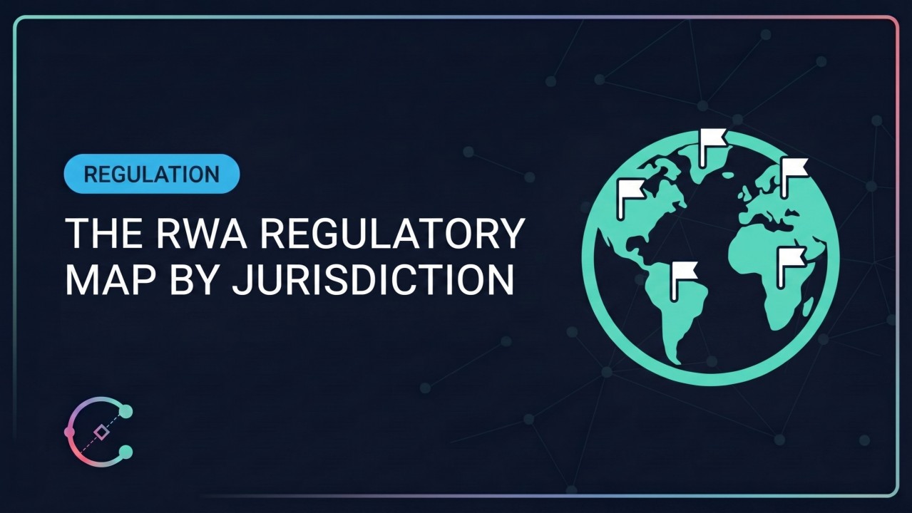 Tokenization regulation by country map comparing the US, EU, UAE, and Asian frameworks | Commodara